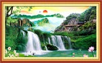 山水画 山水风景图