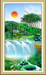 山水油画