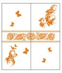 时尚移门花纹