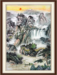 山水国画
