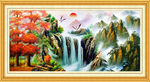 山水油画