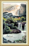 山水画 山水风景