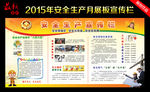2015年安全生产月展板宣传栏