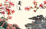 中国风背景墙