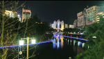 贵州遵义湘江河夜景合集 高清