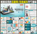 无线城市网络信息移动互联PPT