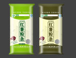 粉条包装袋设计平面图