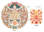 古典龙纹吉祥图案