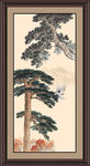 国画松树