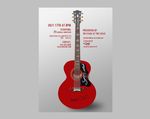 guitar演出海报宣传