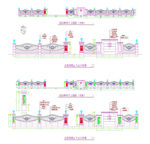 别野大门设计CAD图