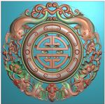 连年福寿蝙蝠鲶鱼精雕图浮雕灰度