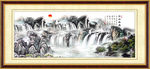 山水风景画