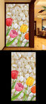 花开富贵玄关