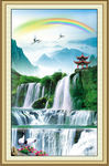 山水画 山水风景