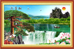 山水画 山水风景