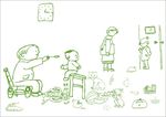 喂宝宝吃饭 温馨画面