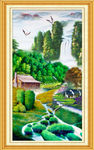 山水油画