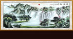 山水画 山水风景