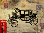 复古老爷车 欧美装饰画