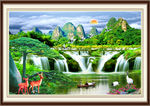 山水画 山水风景