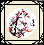 梅花国画