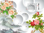 国色天香牡丹