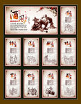 酒文化展板