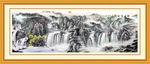 山水画 山水风景