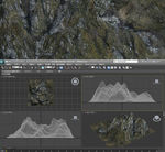 山岩3D模型（max obj）