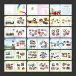 幼儿园画册 学校画册