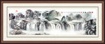 山水画 山水风景