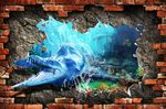 3D立体画 3D壁画 3D背景