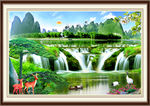 山水画 山水风景