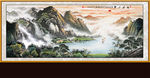 山水画 山水风景