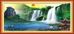 客厅山水画