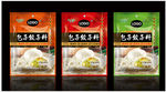 包子饺子料包装设计
