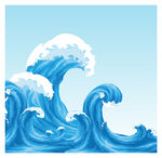波浪花纹
