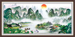 山水画 山水风景