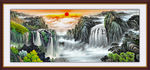 山水画 山水风景