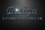 迷彩纹理效果战争风格3D立体字