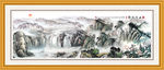 山水画 山水风景