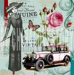 欧美复古风格装饰画