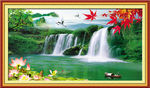 山水画 山水风景