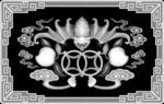 蝙蝠桃子灰度图
