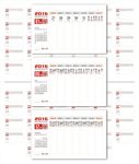 2016周历带黄历
