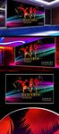 夜总会音乐展板设计