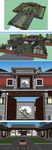 中式祠堂建筑草图大师SU模型
