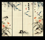 花鸟背景墙