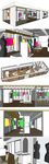 世茂服装店室内草图大师SU模型